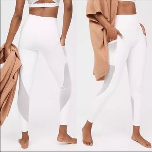 Aerie High Rise Pocket Legging 7/8 Length White XS